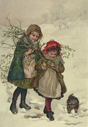 Illustration aus Weihnachtsbaumfee, veröffentlicht 1886